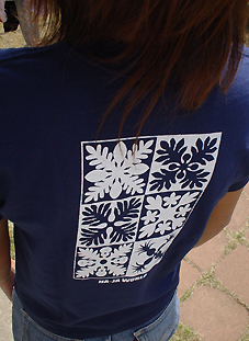 サーフTシャツ・レディース・キルト