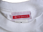 レディース・サーフTシャツ・HA-JA WORLDタグ