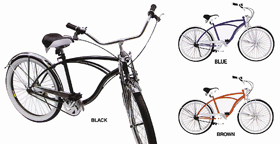 ビーチクルーザー、自転車