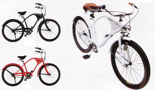 ビーチクルーザー、自転車